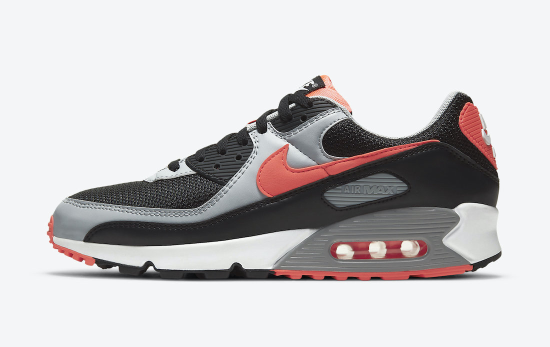 Nike Air Max 90 Black Radiant Red CZ4222-001 Release Date