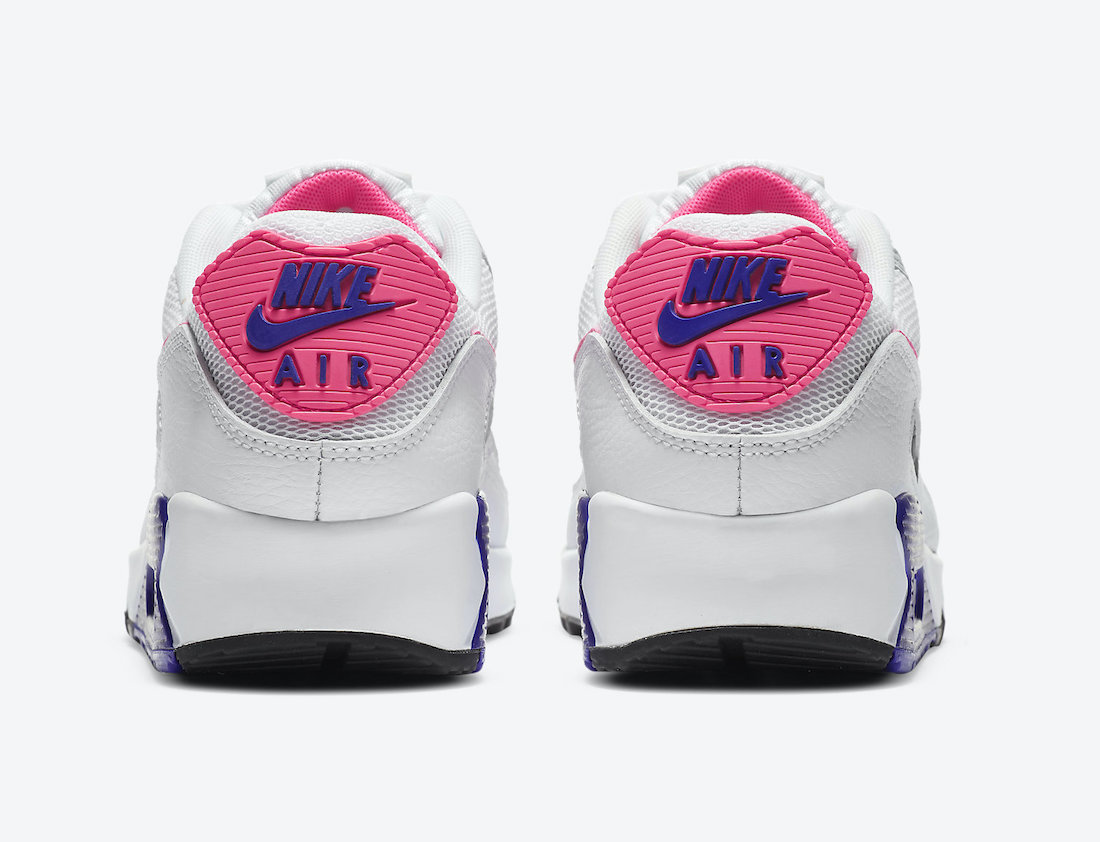 Nike Air Max 90 Concord Purple Pink Blast DC9209-100 Release Date - SBD