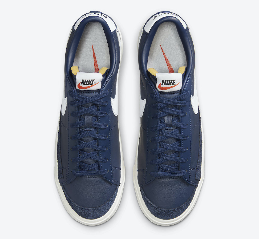 Nike Blazer Low 77 Vintage Midnight Navy DA6364-400 Release Date