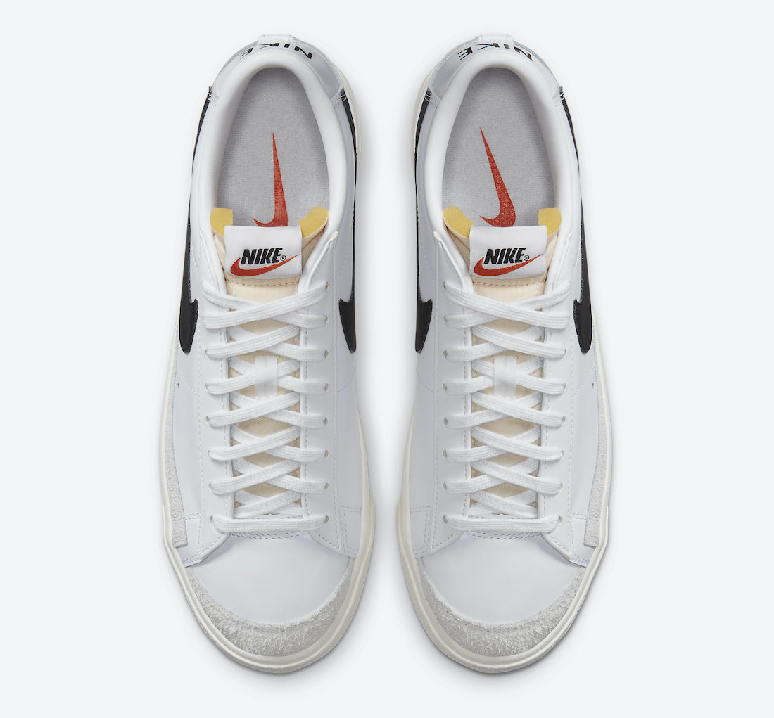 Nike Blazer Low 77 Vintage White Black DA6364-101 Release Date