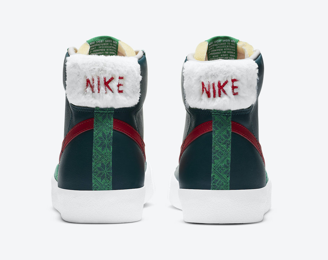 Nike Blazer Mid Christmas DC1619-300 Release Date