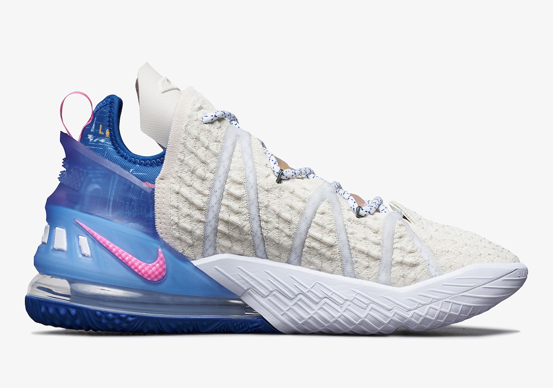 Nike LeBron 18 Los Angeles By Day DB8148-200 Release Date