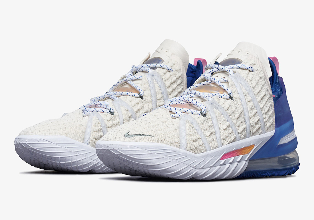 Nike LeBron 18 Los Angeles By Day DB8148-200 Release Date