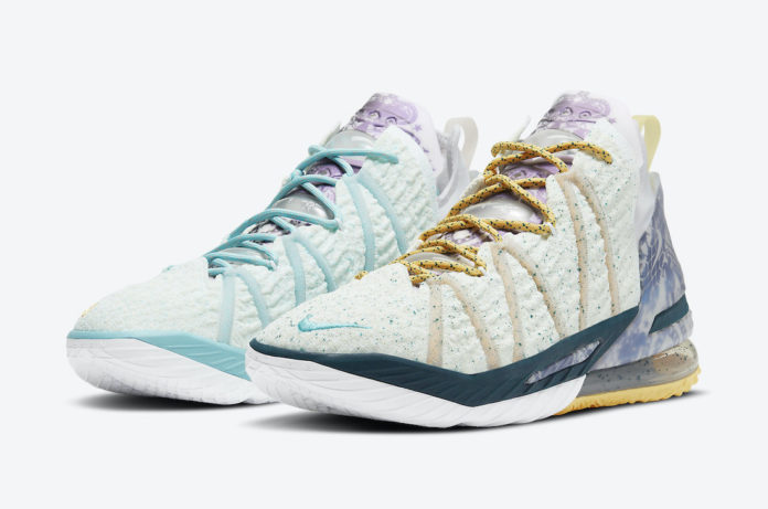 Nike LeBron 18 Reflections Flip DB8148-100 Release Date-4 Nike LeBron 18 Reflections Flip DB8148-100 Release Date
