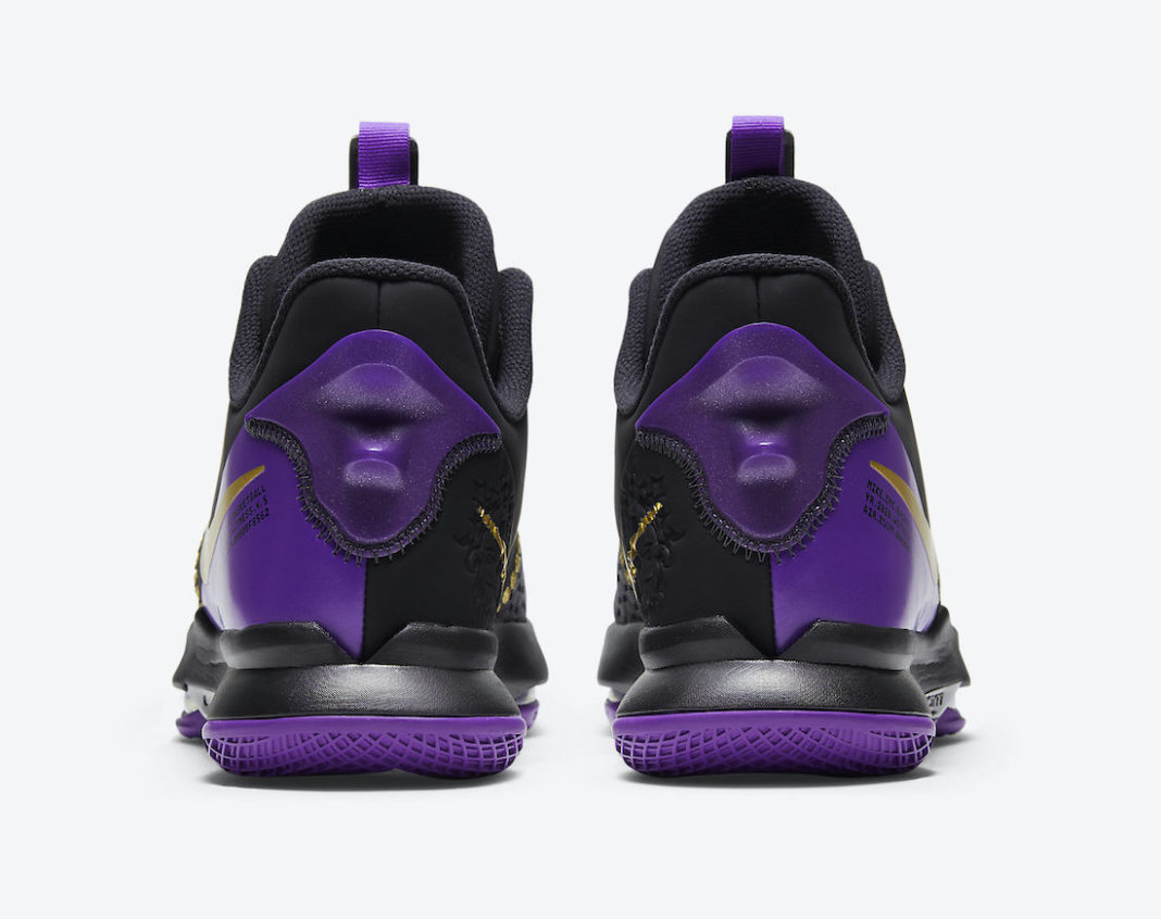 nike lebron witness iv lakers
