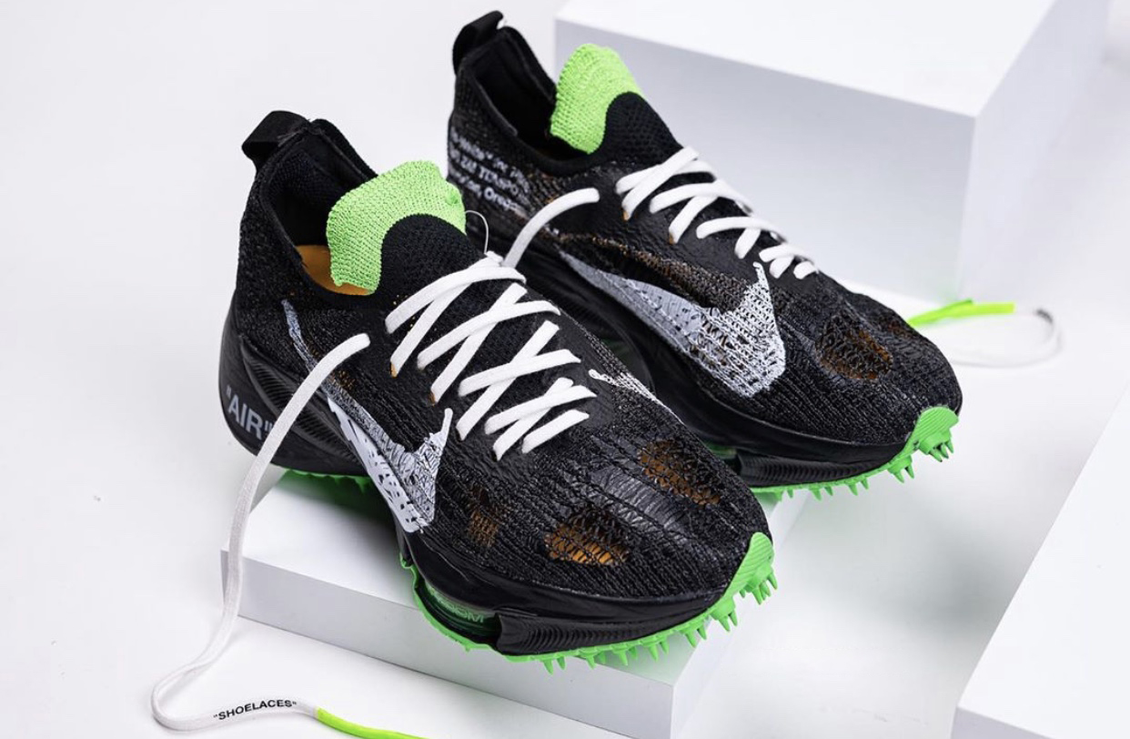 Off-White Nike Air Zoom Tempo NEXT Percent Scream Green Release Date