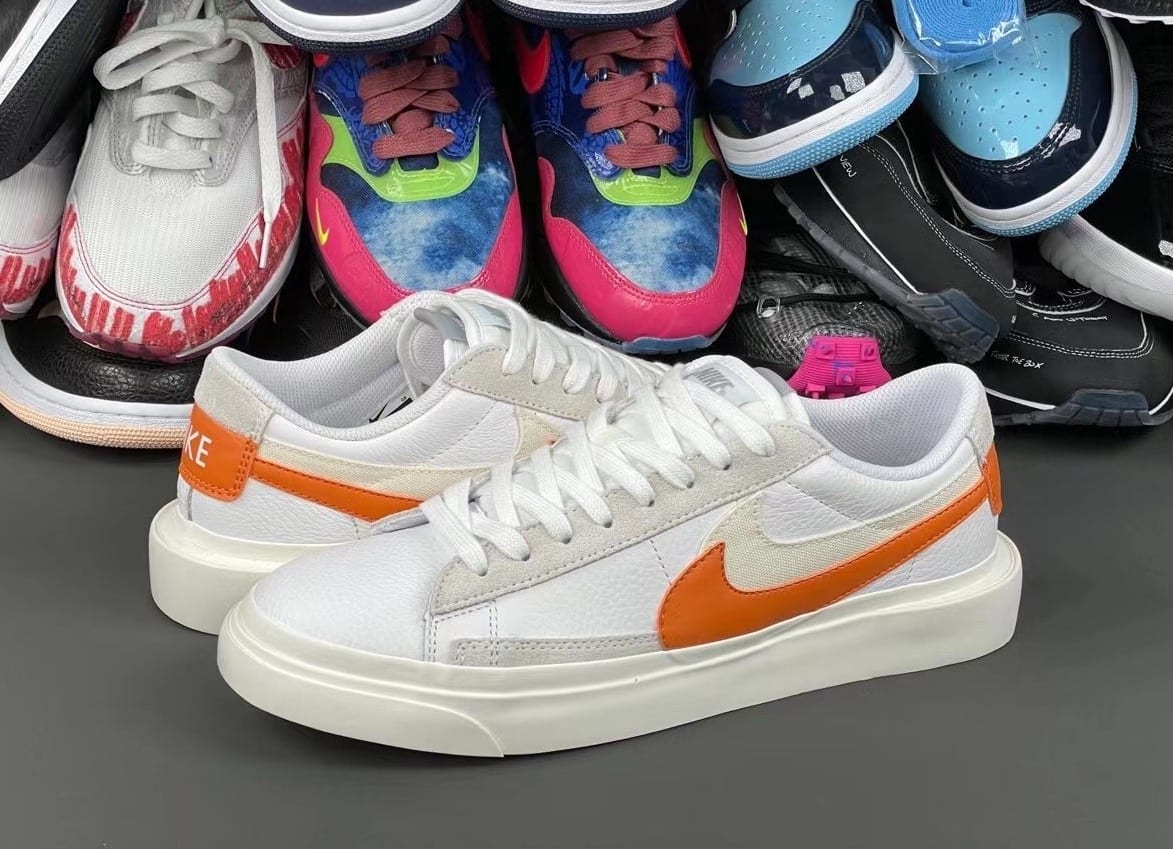 Sacai Nike Blazer Low Magma Orange Release Date