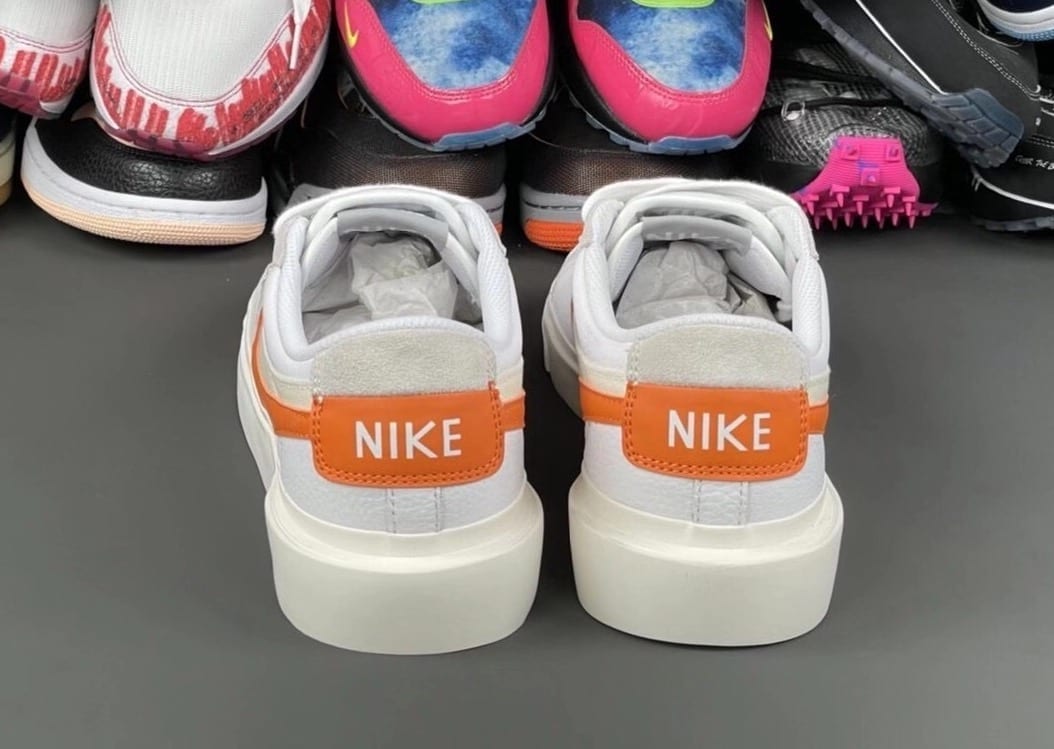 Sacai Nike Blazer Low Magma Orange Release Date 4
