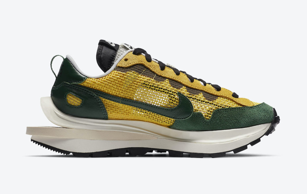 sacai vaporwaffle tour yellow