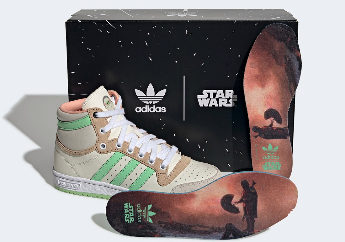 Star Wars adidas Top Ten Hi Baby Yoda The Child GZ2746 Release Date