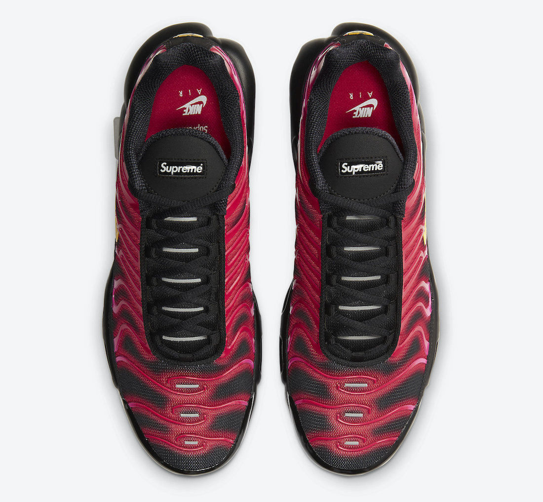 Supreme Nike Air Max Plus Fire Pink DA1472-600 Release Date