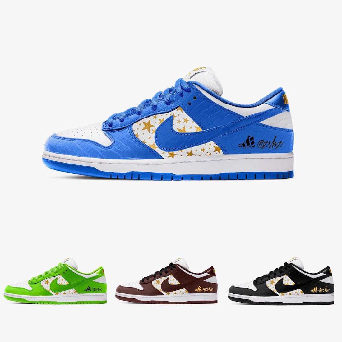 Supreme Nike SB Dunk Low DH3228-100 DH3228-101 DH3228-102 DH3228-103 Release Date