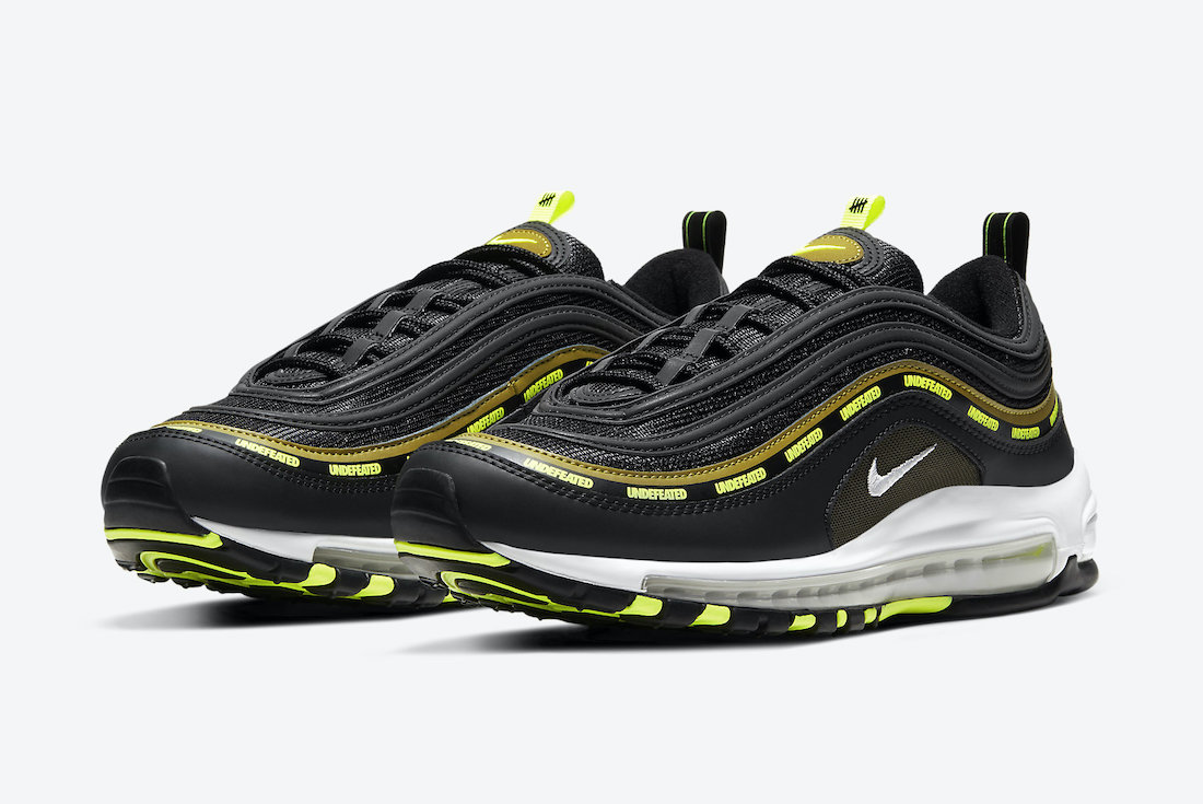 Undefeated Nike Air Max 97 Black Volt DC4830 001 Release Date 4