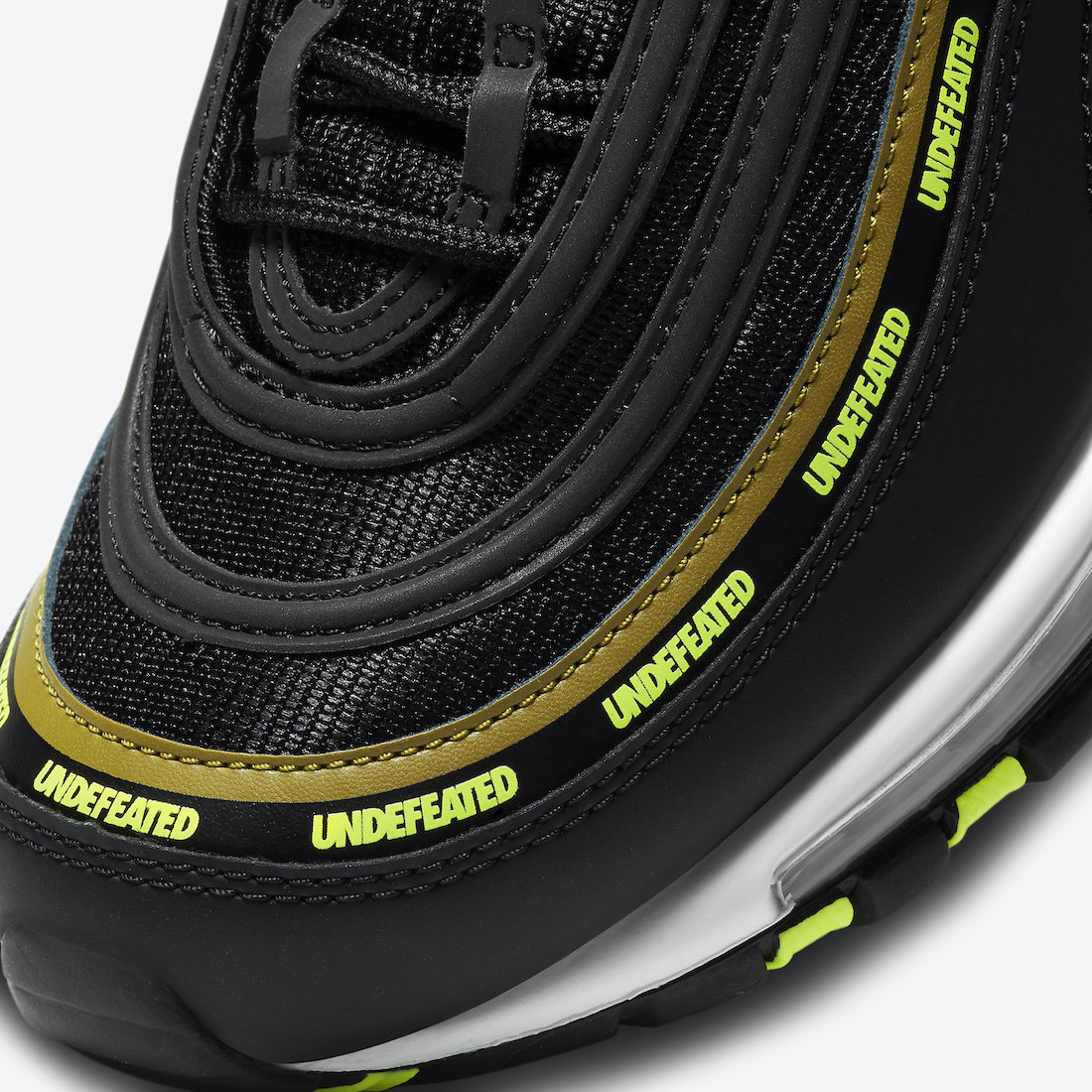 Undefeated Nike Air Max 97 Black Volt DC4830 001 Release Date 6