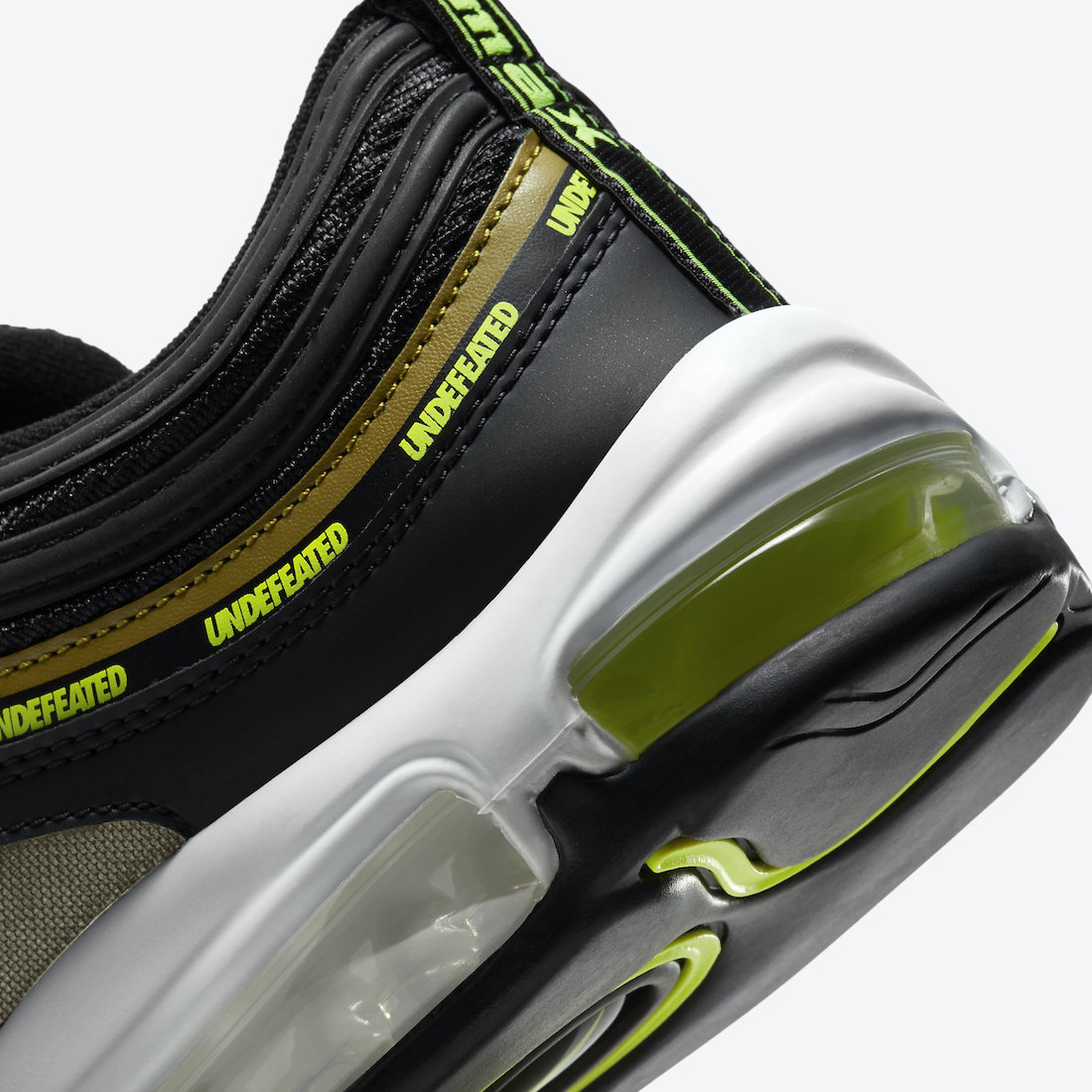Undefeated Nike Air Max 97 Black Volt DC4830 001 Release Date 7