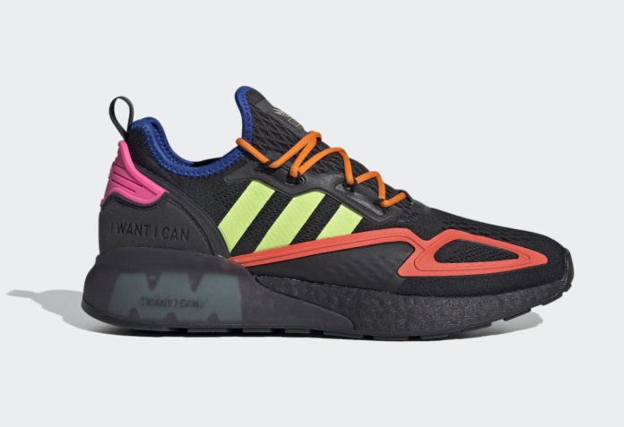 adidas ZX 2K Boost Black Solar Slime Semi Solar Red FY4005 Release Date
