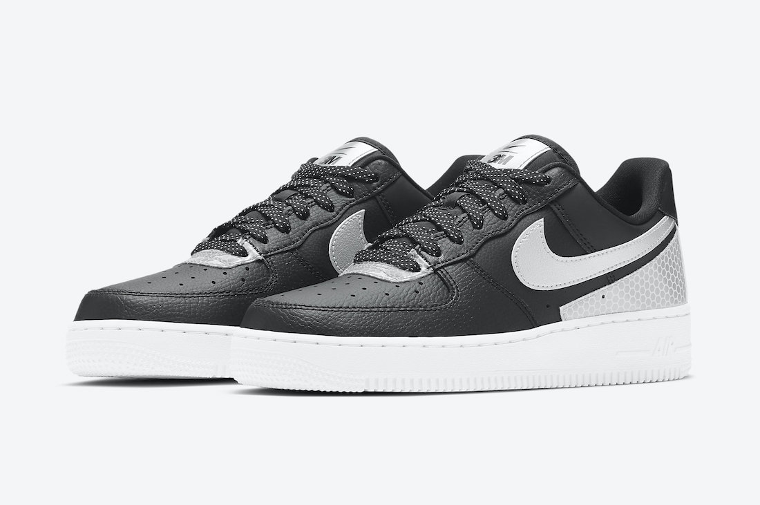 3M Nike Air Force 1 Low Black Reflect CT1992-001 Release Date