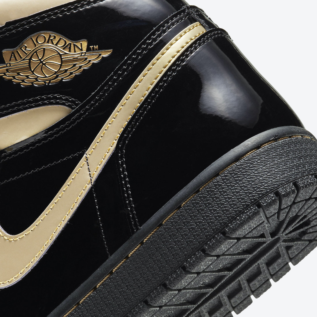 Air Jordan 1 Black Gold 555088-032 Release Date