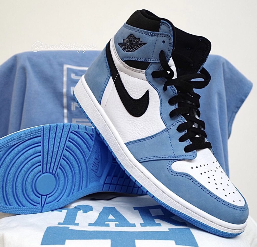 Sintético 102+ Imagen De Fondo Nike Jordan Azul Con Blanco Alta ...