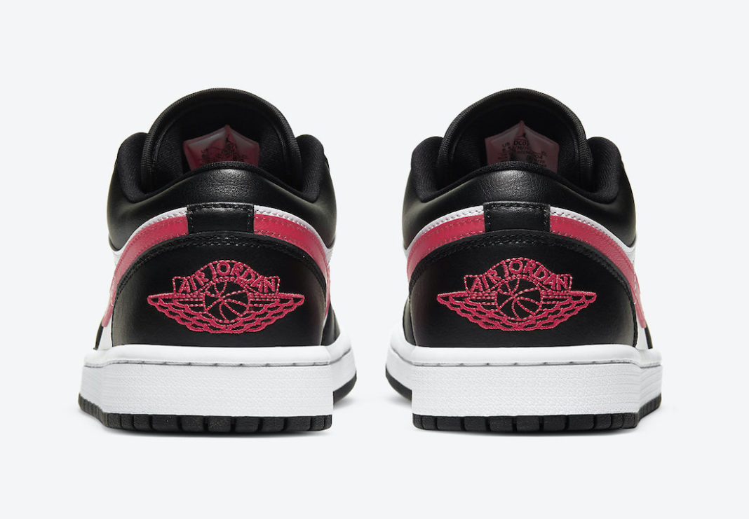 jordan 1 low white green pink