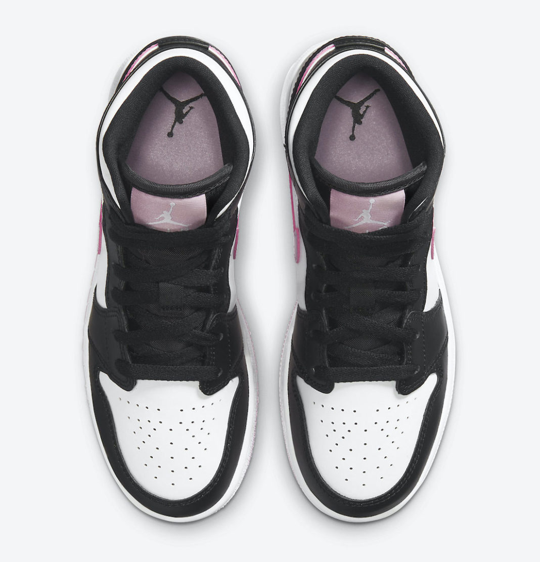 nike air jordan 1 mid arctic pink gs