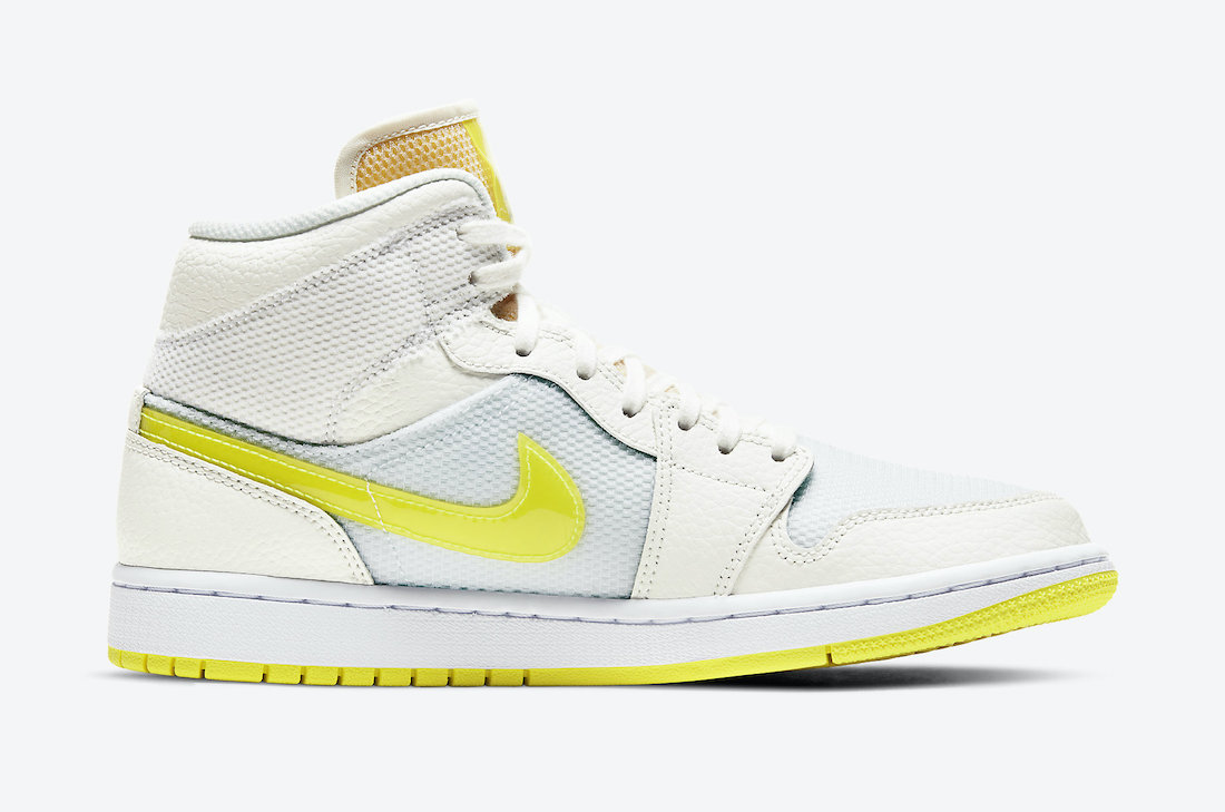 air jordan mid 1 yellow