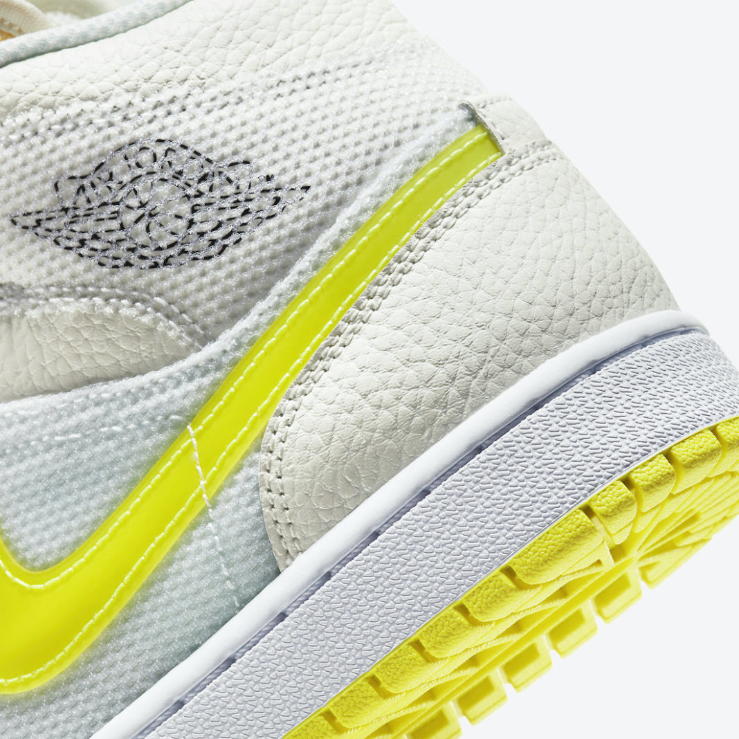 yellow strike jordan 1