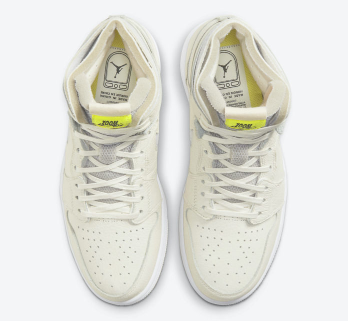 Air Jordan 1 Zoom Comfort Sail Pearl White CT0979-107 Release Date - SBD