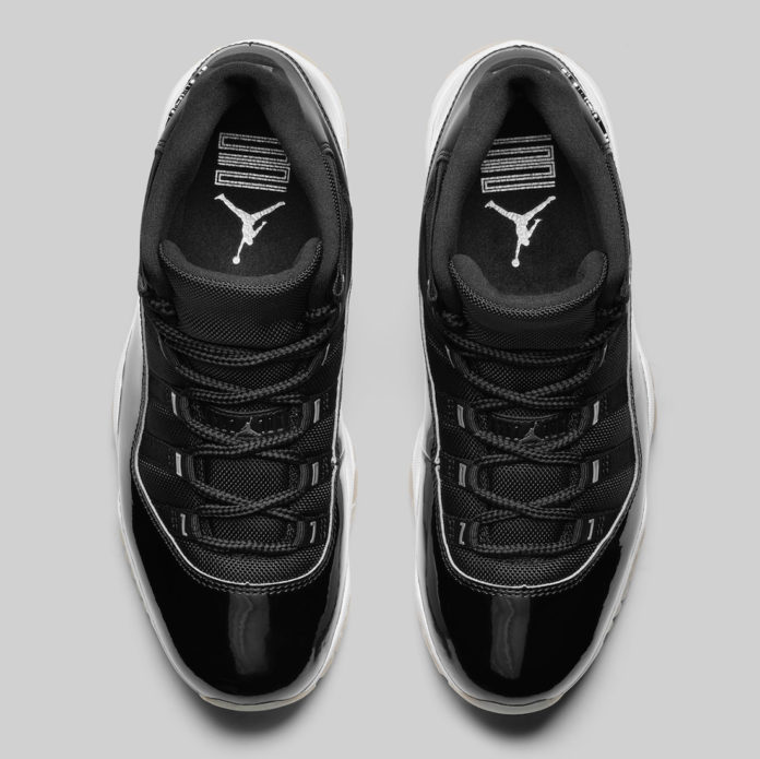 Air Jordan 11 25th Anniversary Black Silver Eyelets CT8012-011 2020 ...