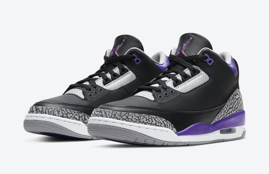 Air Jordan 3 Court Purple CT8532-050