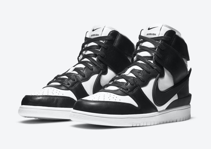Ambush Nike Dunk High Black White CU7544-001 Release Date
