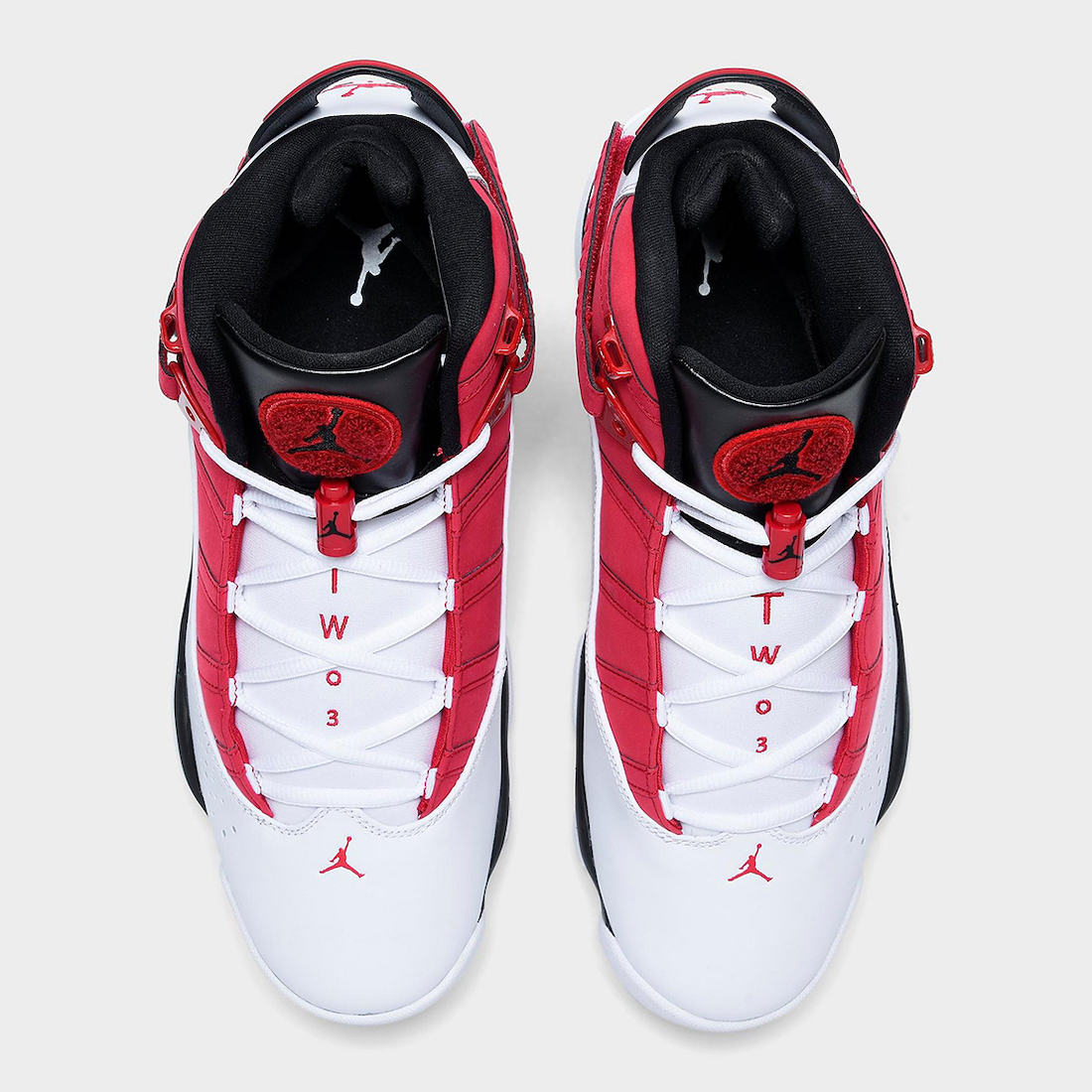 Jordan 6 Rings White Black Red 322992-106 Release Date