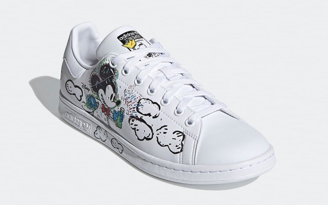 Kasing Lung Mickey Mouse adidas Stan Smith GZ8841 Release Date 2