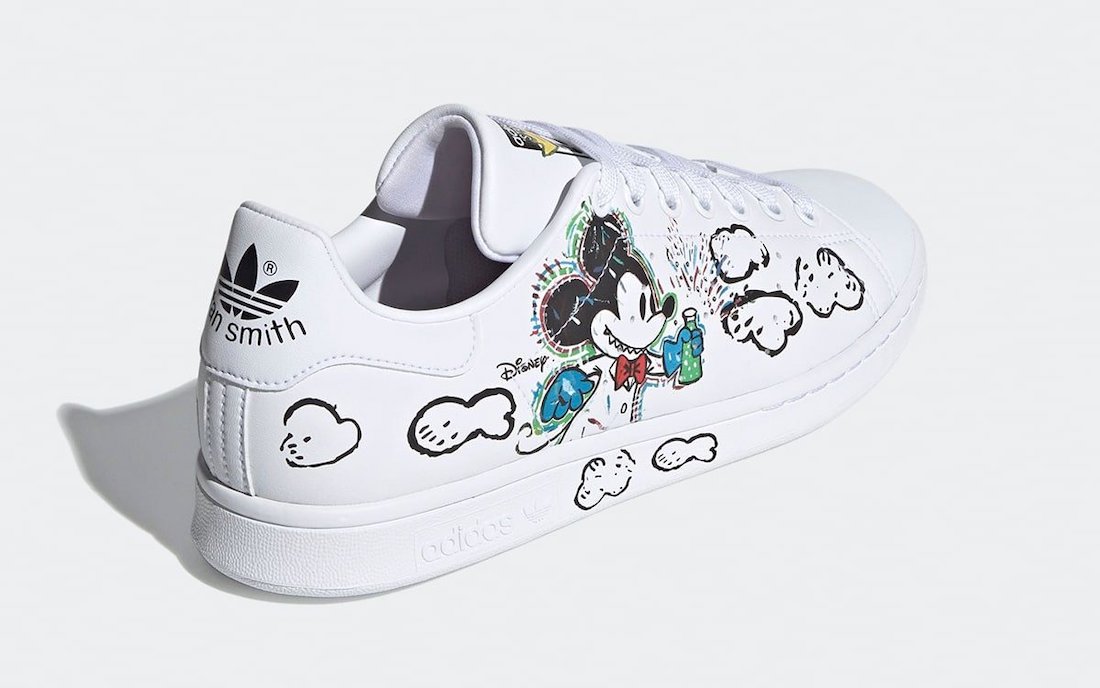 Kasing Lung Mickey Mouse adidas Stan Smith GZ8841 Release Date