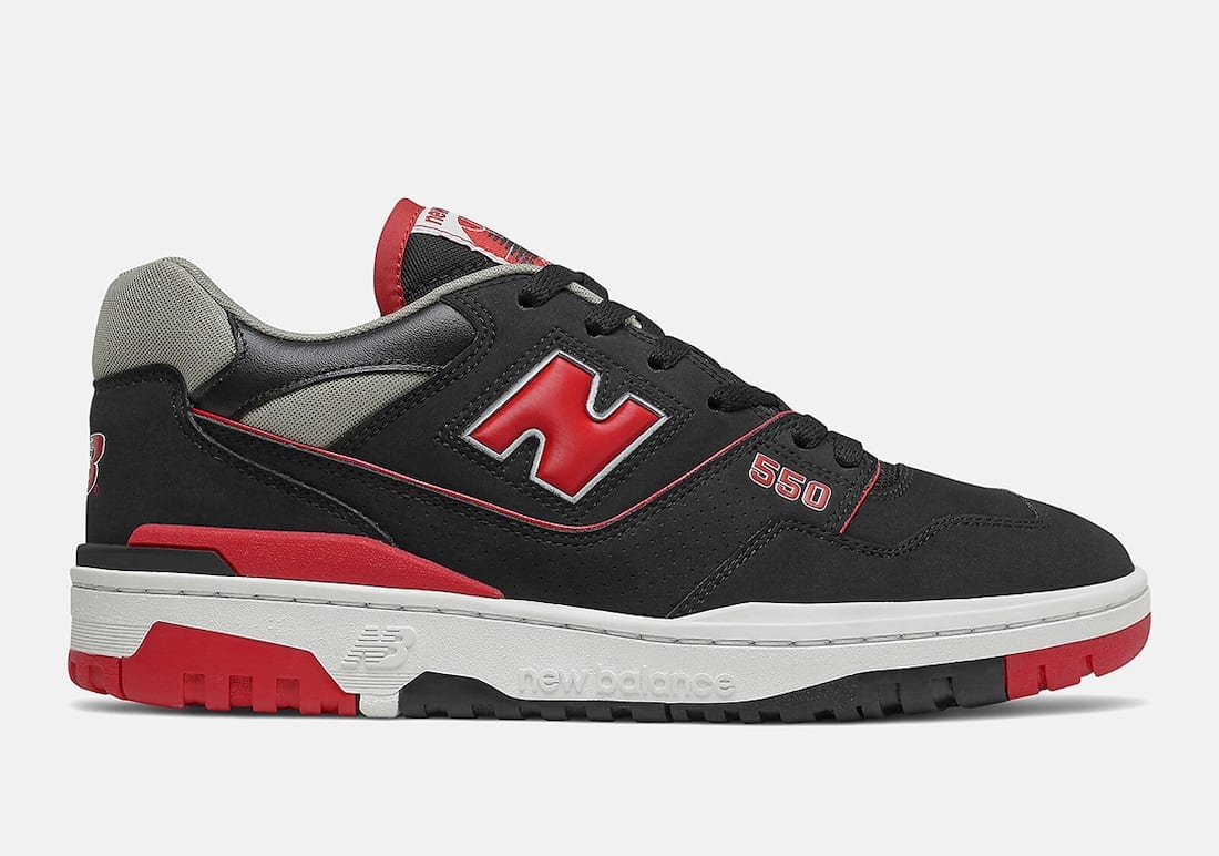 New Balance 550 Bred Black Red BB550SG1 Release Date
