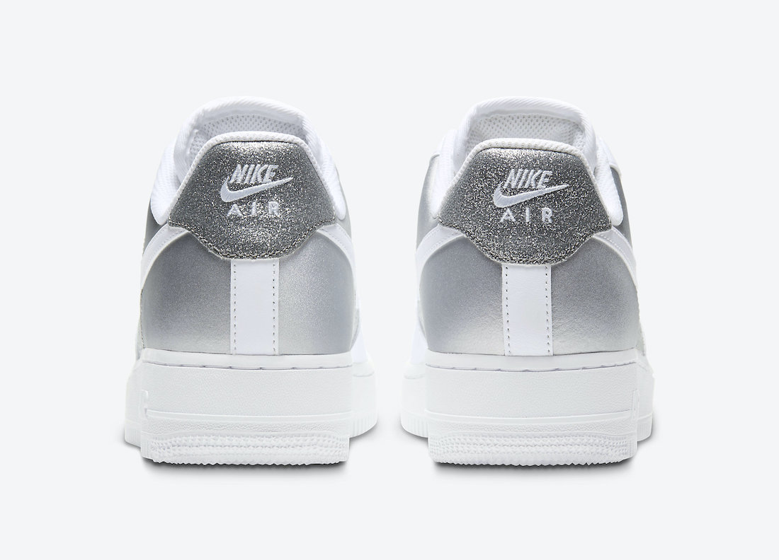 Nike Air Force 1 07 Low White Metallic Silver DD6629-100 Release Date