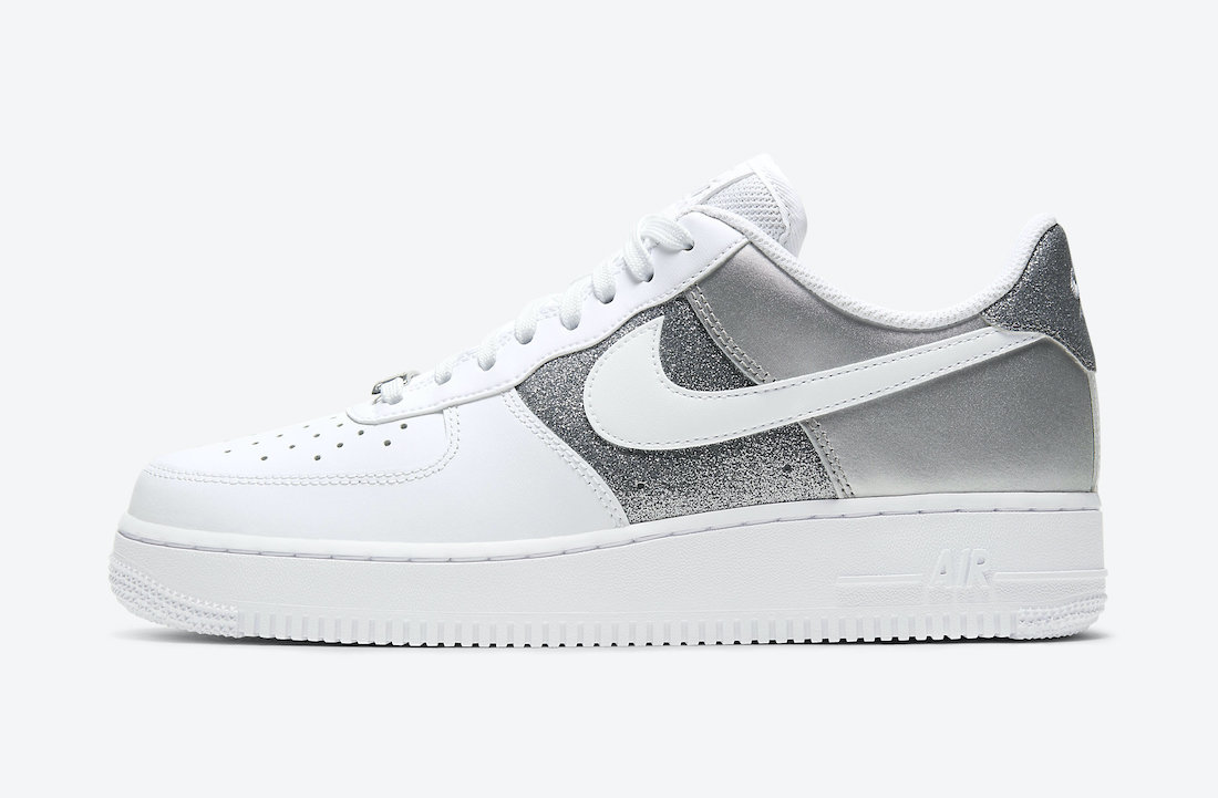 Nike Air Force 1 '07 Low White Metallic Silver DD6629-100 Release Date ...
