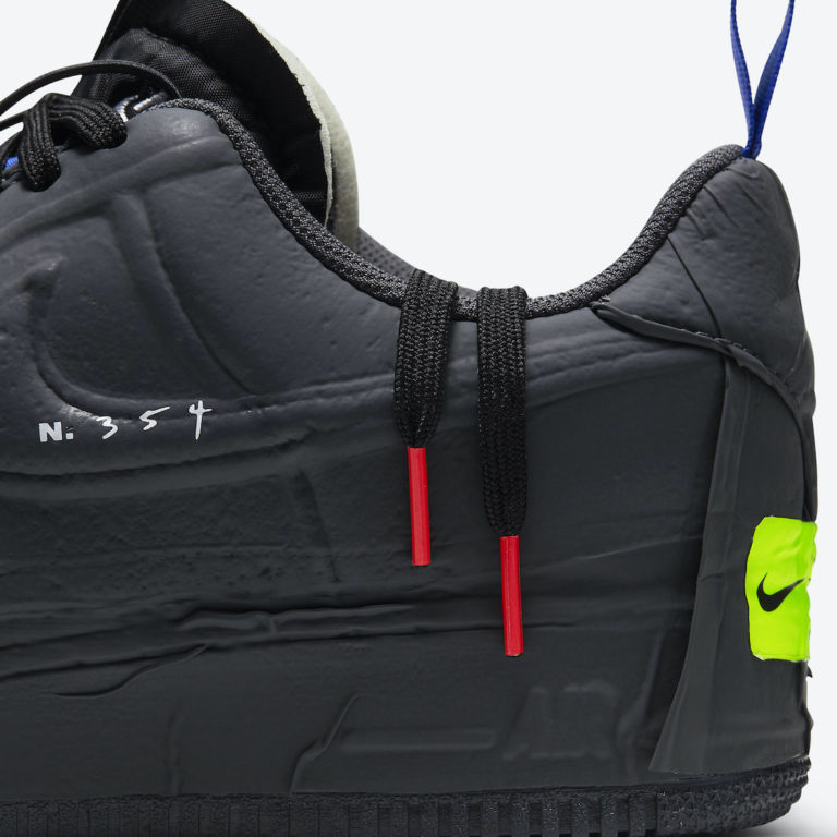 Nike Air Force 1 Experimental Black Anthracite CV1754-001 Release Date ...