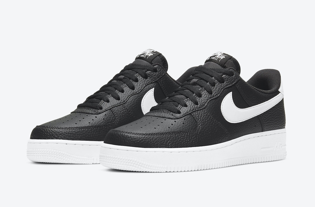 Nike Air Force 1 Low Black White CT2302002 Release Date SBD