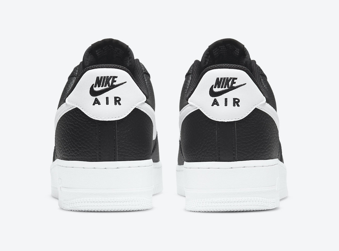 Nike Air Force 1 Low Black White CT2302-002 Release Date - SBD