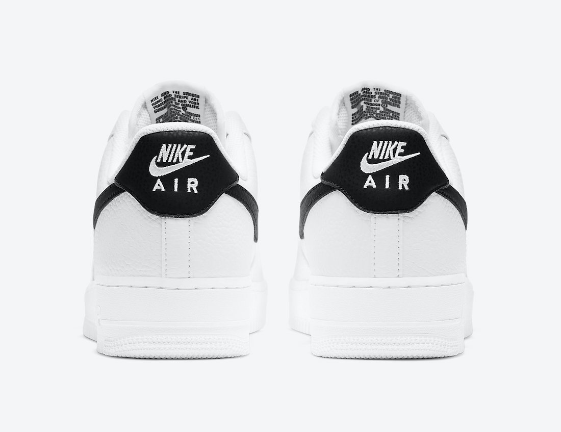 Nike Air Force 1 Low White Black CT2302-100 Release Date