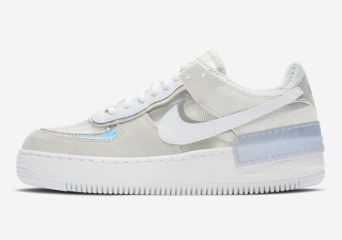Nike Air Force 1 Shadow Pure Platinum Dc5255 043 Release Date Sbd