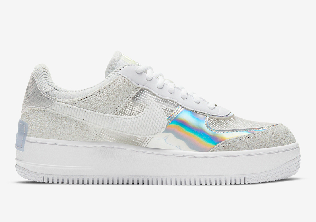 Nike Air Force 1 Shadow Pure Platinum DC5255-043 Release Date