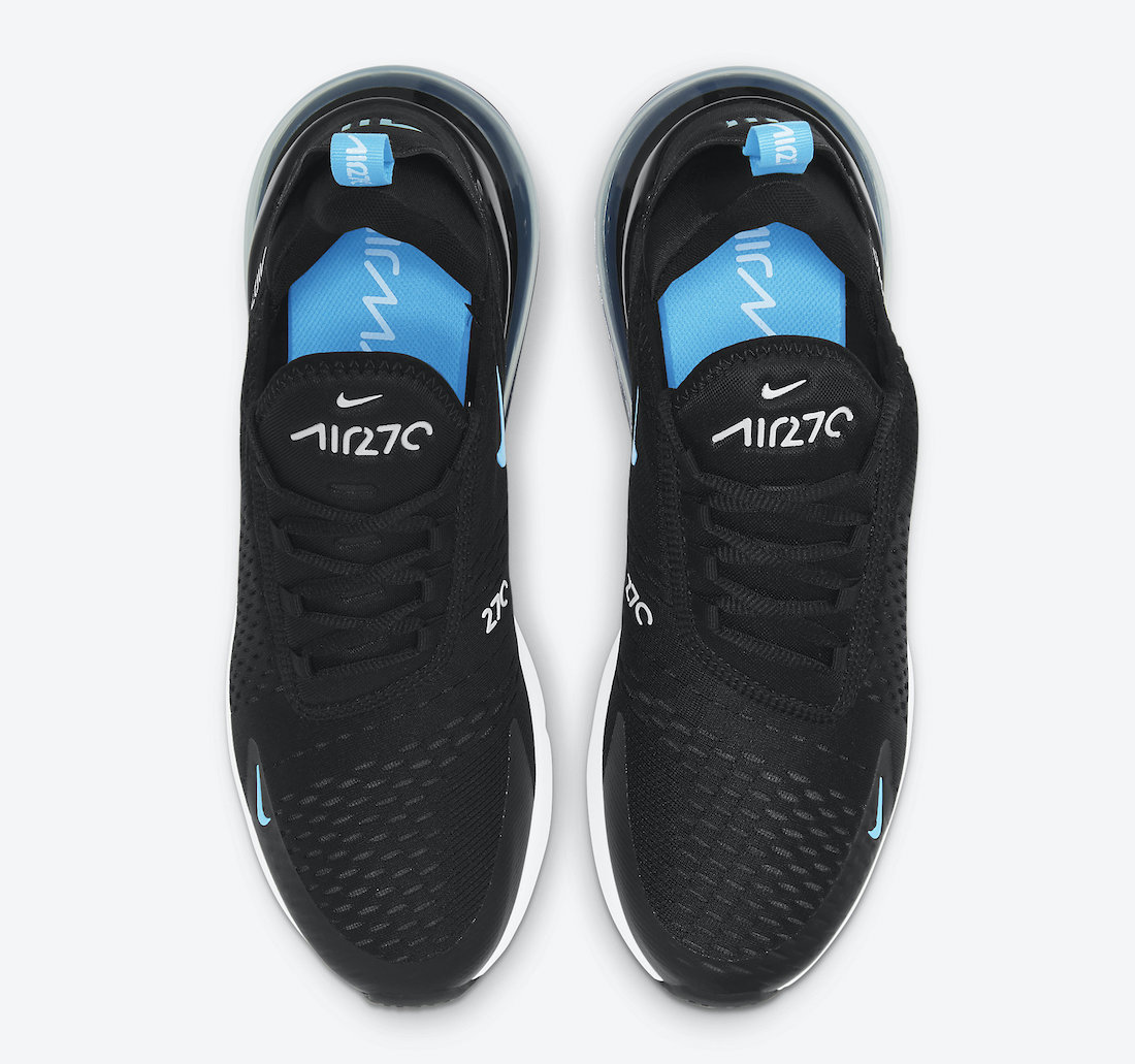 Nike Air Max 270 Black University Blue DD7120-001 Release Date