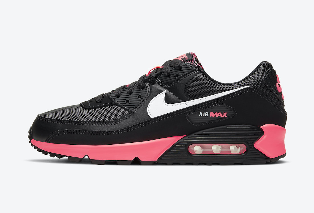 Nike Air Max 90 Black Racer Pink DB3915-003 Release Date