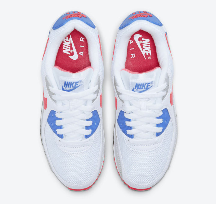 hot coral air max 90