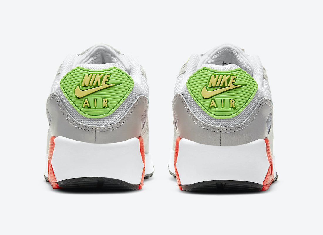 Nike Air Max 90 GS Grey Multi DA5653-001 Release Date - SBD