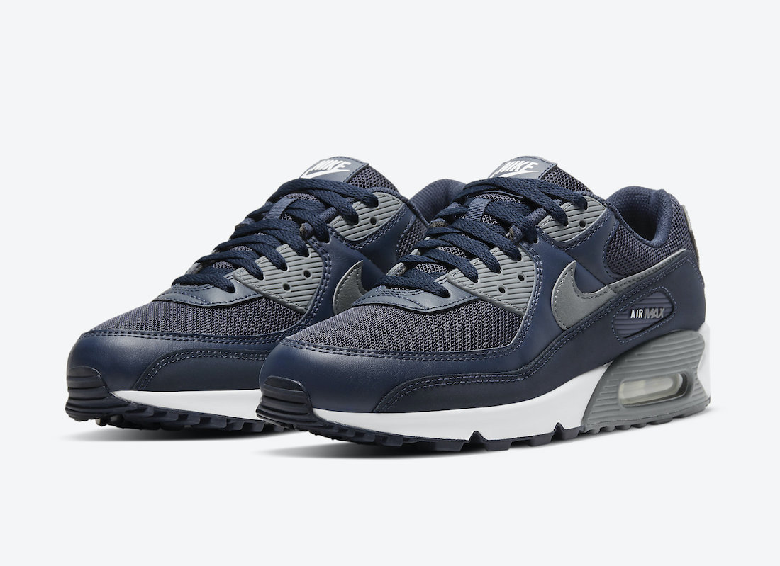 Nike Air Max 90 Navy Grey DH4095-400 Release Date