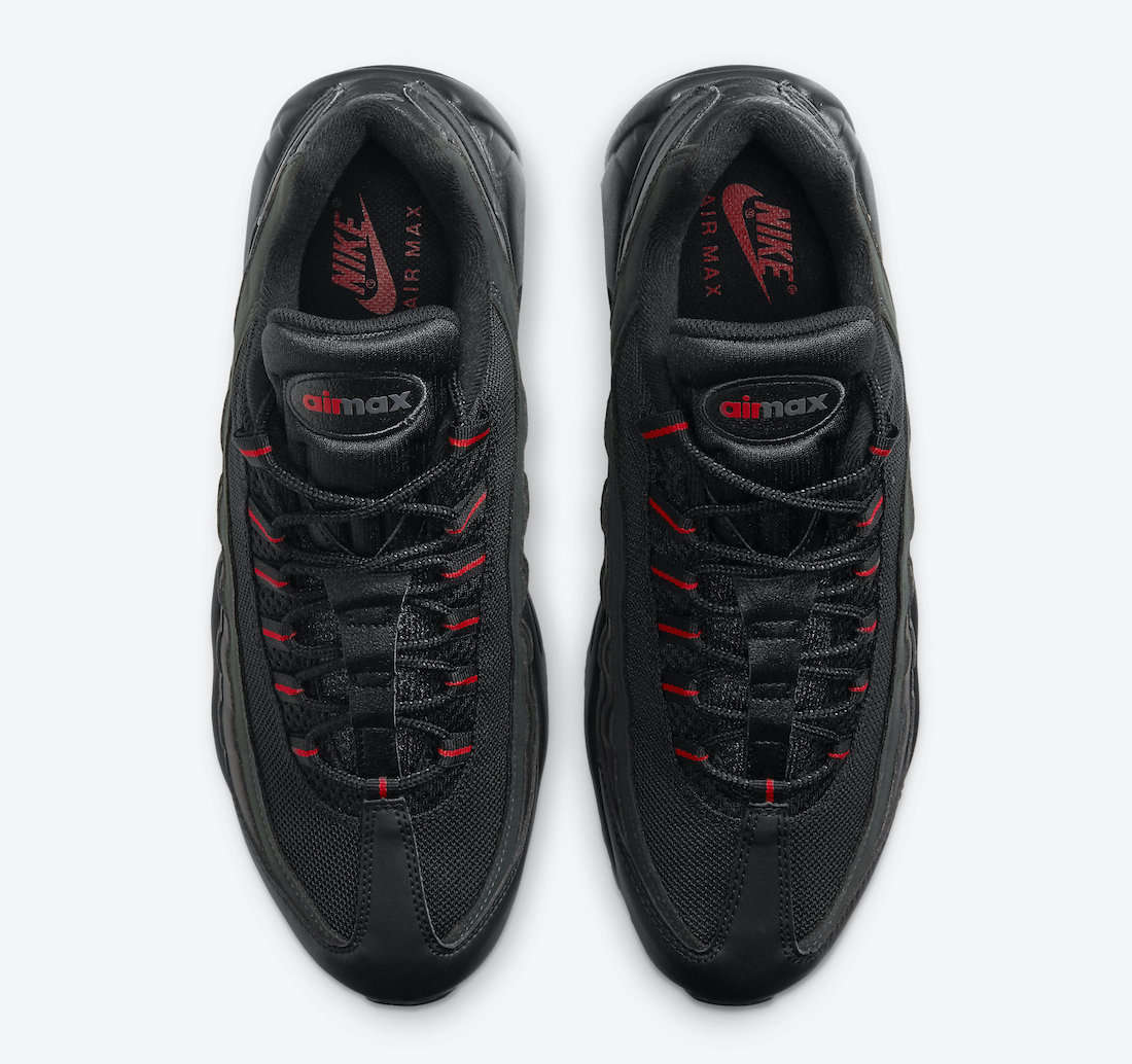 Nike Air Max 95 Black Red DD7114-001 Release Date