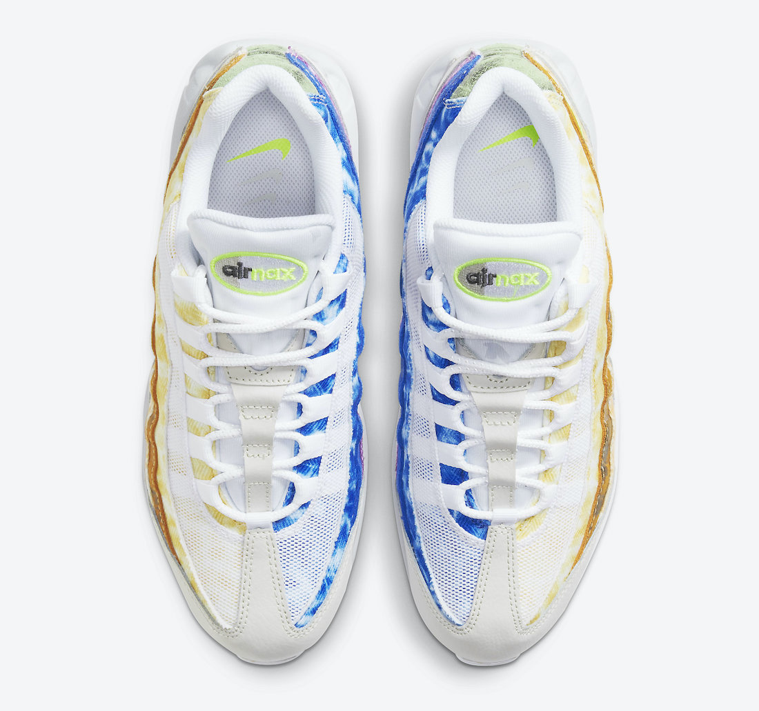 Nike Air Max 95 White Multicolor DJ4594-100 Release Date